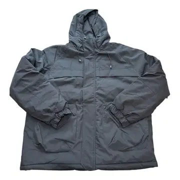 새상품 남성용 후드 부착 다운 자켓 아우터 블랙 3XL