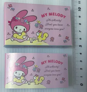 마이멜로디 메모장 헤이세이 레트로 쇼와 레트로 메모 산리오 귀여운