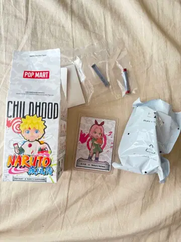 POP MART NARUTO 돌풍전 CHILDHOOD 하루노 사쿠라