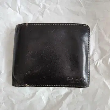 Paul Smith 이단 접이식 지갑 천연 가죽