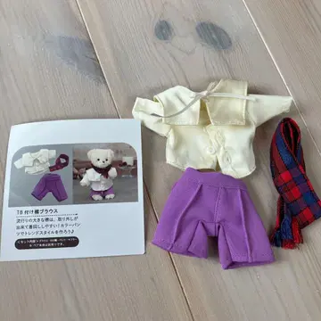 오샤레 코구마 collection TB 탈착식 옷깃 블라우스