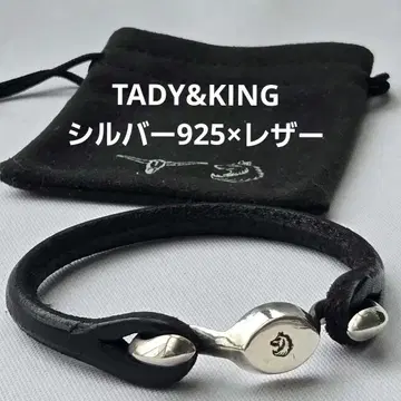 [ 새상품급 ] TADY&KING 가죽 팔찌