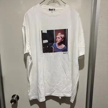 BoTT 포토 프린트 T셔츠 화이트 XXL