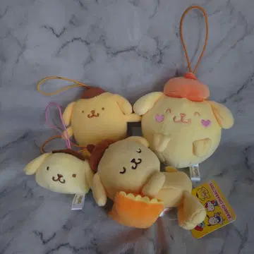 산리오 폼폼푸딩 봉제 인형 키링 묶음 판매