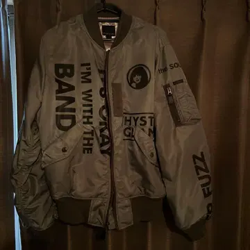 HYSTERIC GLAMOUR MA-1 플라이트 자켓