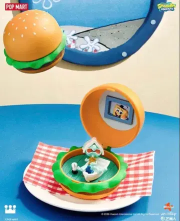 팝마트 스펀지밥 SpongeBob 카니버거 시리즈