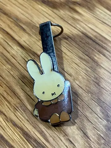 레트로 미피 메탈 펜 홀더 키링