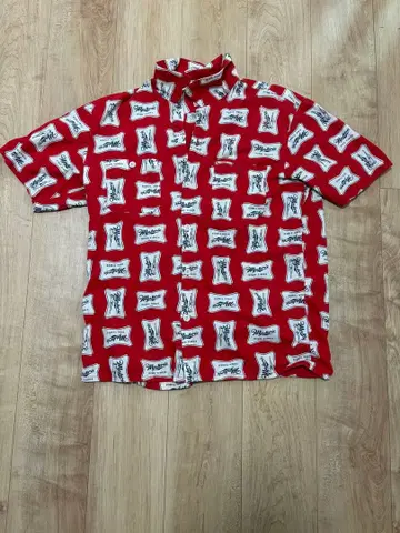 Hysteric Glamour 올 패턴 반팔 셔츠 L 사이즈