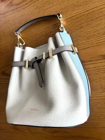 FURLA 훌라 AULA mini DRAWSTRING 바이컬러