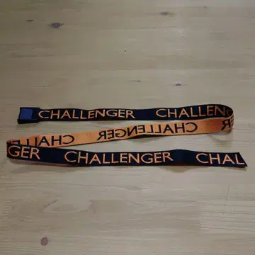 CHALLENGER GI 벨트 블랙 오렌지