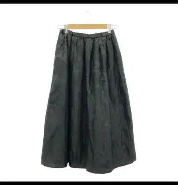 eunoia 유노이아 floral shirring skirt 블랙