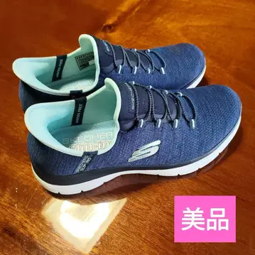 SKECHERS Slip-ins 네이비 스니커즈 23cm