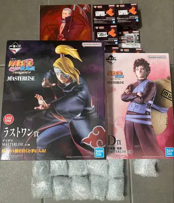 제일복권 NARUTO 질풍전 데이다라 가아라 피규어 기폭 점토 11개