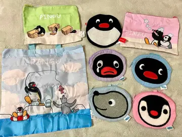 핑구 PINGU 캡슐 토이 파우치 묶음 판매