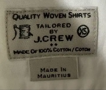 J.CREW U.K 기획 TAILORED BY J.CREW 화이트 셔츠