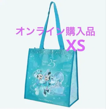 새상품 미사용 도쿄디즈니씨 스파클링 쥬빌리 쇼핑백 XS