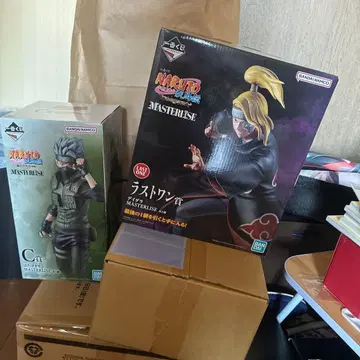 제일복권 NARUTO 피규어 2종 세트 라스트 원 데이다라 카카시