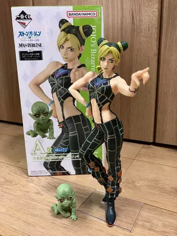 제일복권 죠죠 A상 쿠죠 죠린 그린 컬러 아기 피규어 스톤