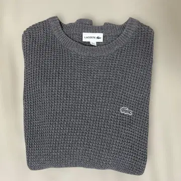 LACOSTE 라코스테 헤더 컬러링 와플 니트 / 멜란지 니트