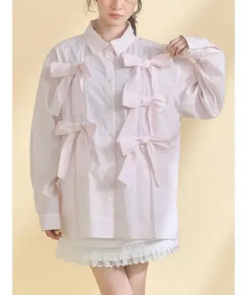 merry jenny 블라우스 셔츠 ribbon shirt