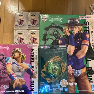 제일복권 죠죠 STEEL BALL RUN A상&B상&F상 G상 컴프