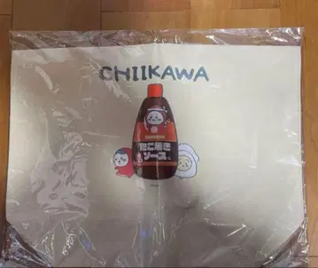 새상품 미개봉 치이카와 (먼작귀) 빅 토트백 타코야키 소스