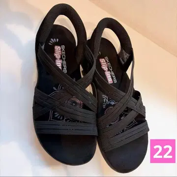 [새상품급] 스케쳐스 슬립인 샌들 여성용 22cm