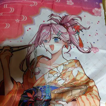 발송 ] FGO 극락탕 콜라보 당선품 족자봉 '미야모토 무사시'