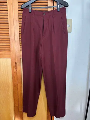 Jean Paul GAULTIE 슬랙스 버건디 모드 아카이브