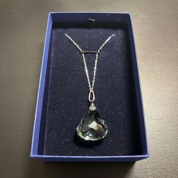 [ 새상품급 인증서 포함 ] SWAROVSKI 드롭 물방울 모양 목걸이