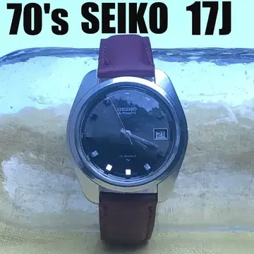 70's SEIKO 오토매틱 작동 17석 다크 그레이 그라데이션 다이얼