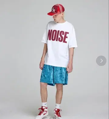 NOISEMAKER 숏팬츠 블루 M 사이즈