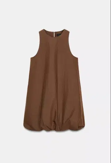 가격 인하! [새상품] 완판템 택 포함 ZARA 브라운 벌룬 원피스