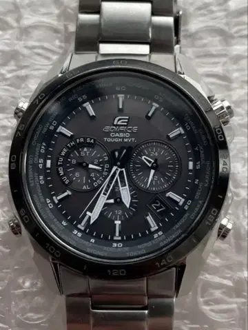 edifice 에디피스 손목시계 남성용 크로노그래프 전파 솔라