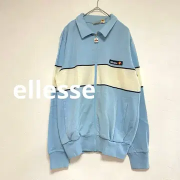 엘레쎄 빈티지 니트 트랙 자켓 80S 90S M