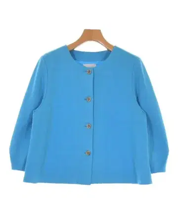 KENLAND LINEN 여성용 노카라 자켓