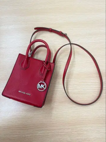 [ 새상품급 ] MICHAEL KORS 2WAY 숄더백 미니백 레드
