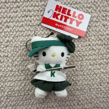 Hello Kitty MePERCENT 골프 봉제 인형 키링