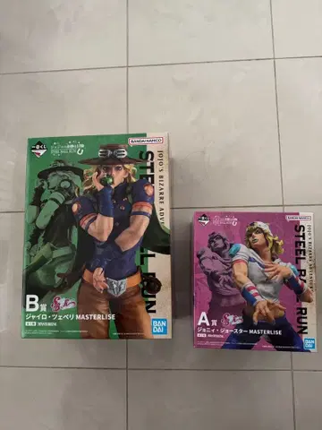 제일복권 죠죠의 기묘한 모험 STEEL BALL RUN A상 B상 세트
