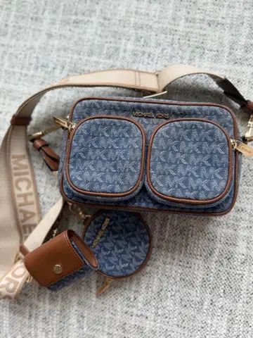 Michael Kors 데님 숄더백