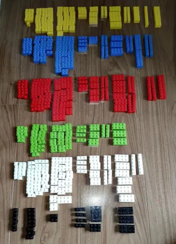 LEGO 블록 기초 부품 묶음 판매 약 420 피스