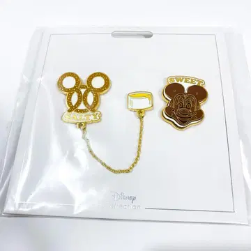 디즈니 미키 프레첼 쿠키 샌드 아이스 핀 배지 해외