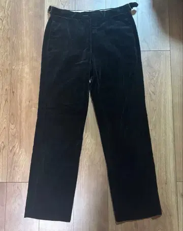 Paul Smith COLLECTION 벨로아 슬랙스 블랙
