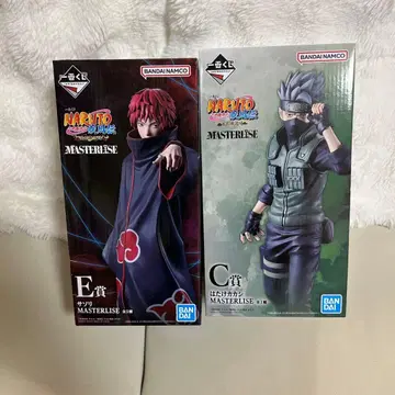 NARUTO 나루토 제일복권 C상 하타케 카카시 E상 사소리 2체 세트