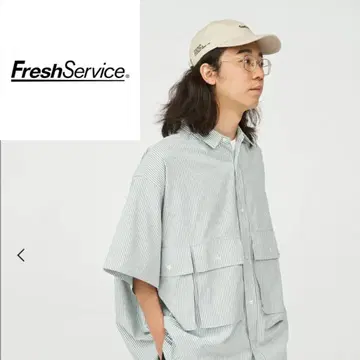 [ FreshService ] DRY FLAP POCKET S/S 셔츠