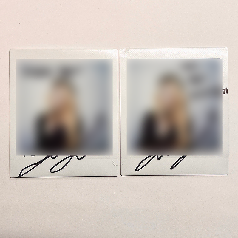 Loossemble ヨジン 直筆サイン ポラロイド yeojin sign pola Loona loossemble | Bunjang Global