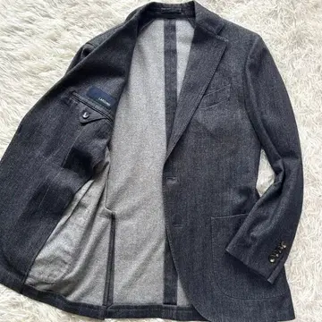 LARDINI 라르디니 테일러드 자켓 데님조 그레이 46 M