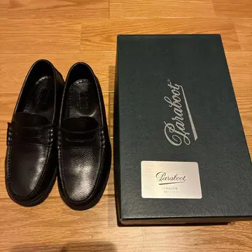 Paraboot Caurax 6.5 해치 그레인 가죽 RAID