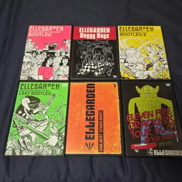 ELLEGARDEN DVD 6장 세트