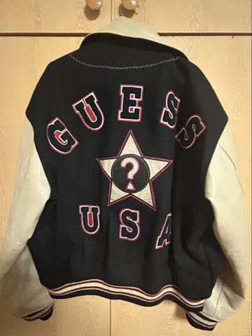 GUESS USA 바시티 자켓 1981